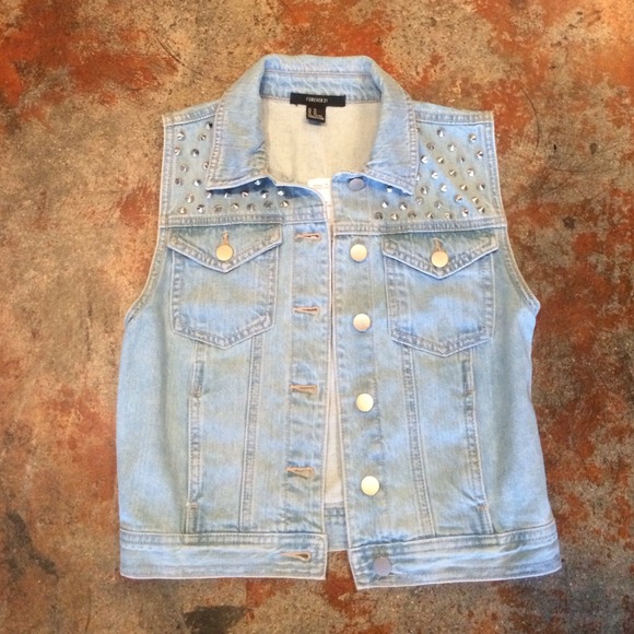 Forever 21 Denim Vest - Picture 4 of 4