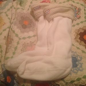 Hunter Cable Knit Boot Socks NWOT
