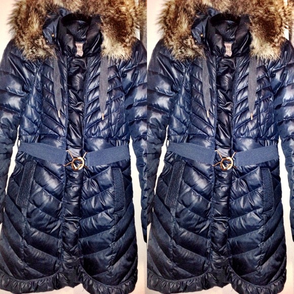Juicy Couture Coat with fur Hood