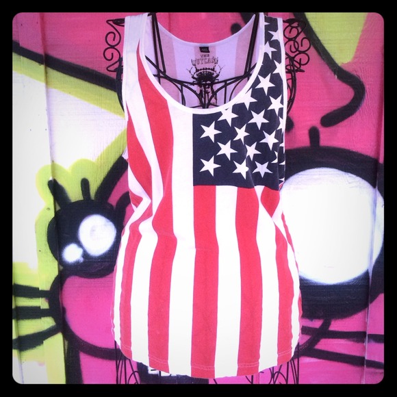 The Outcast American Flag Tank
