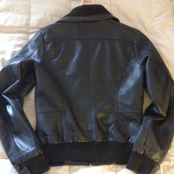 LN FoLeather Black Jacket - Picture 2 of 3