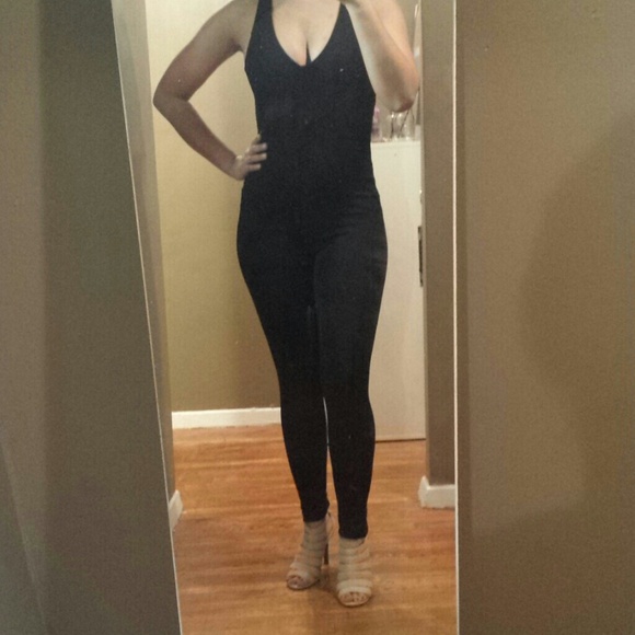 Black jumpsuit