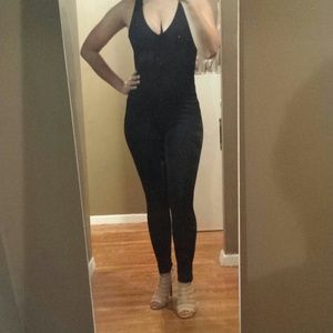 Black jumpsuit