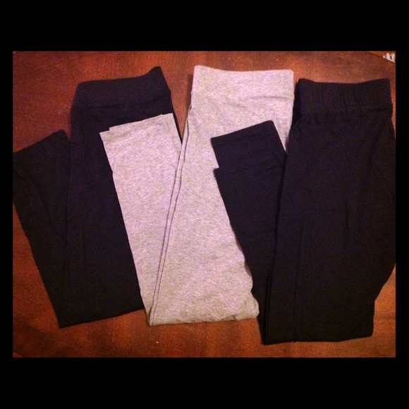 3 pairs of Capri Leggings