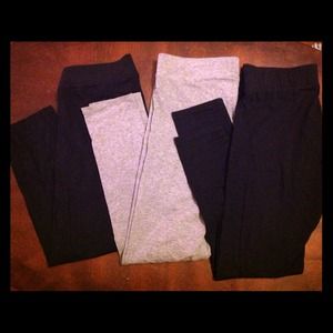 3 pairs of Capri Leggings