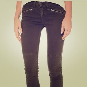 Rag and Bone Ridley moto skinny