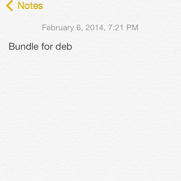 Bundle