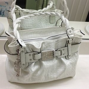 Genna de Rossy white handbag