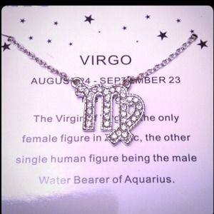 Silver Virgo Necklace