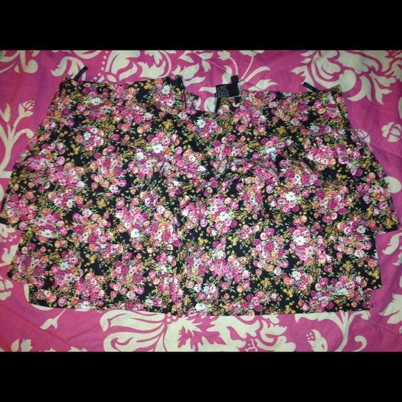 Floral skirt