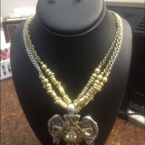 Angel wings necklace