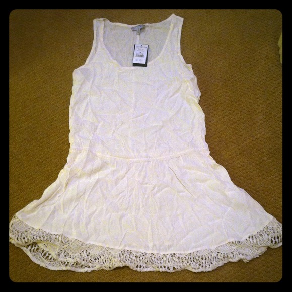 Cotton on white tank dress