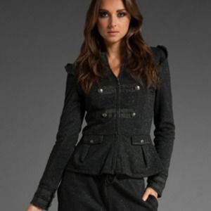 juicy couture military jacket