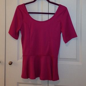 Peplum blouse NWT