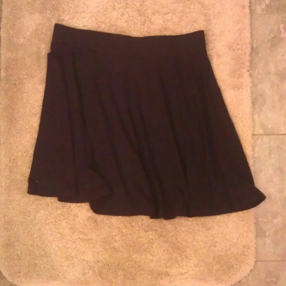 Black circle skirt