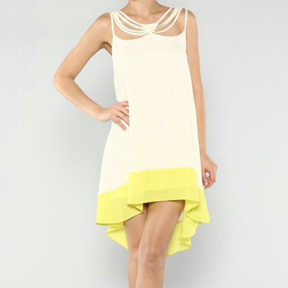 "HOLDING THE L" High Low Dress