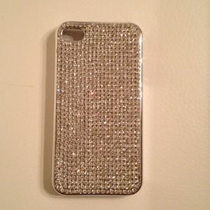 Bling iPhone 4/4S Case & Cherry Earrings