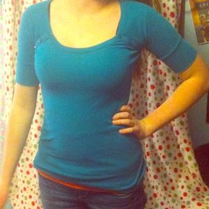 Turquoise Top