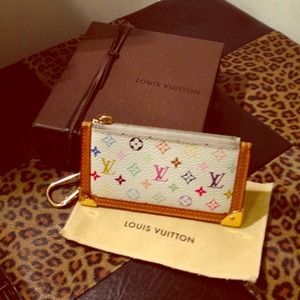 Louis Vuitton Multicolor Key Pouch (Pochette Cles)