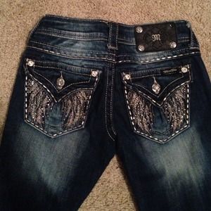 MISS ME angel wing jeans size 24 ✨make an offer✨