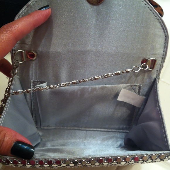 Aluminum mesh clutch / arm bag NWT - Picture 3 of 3