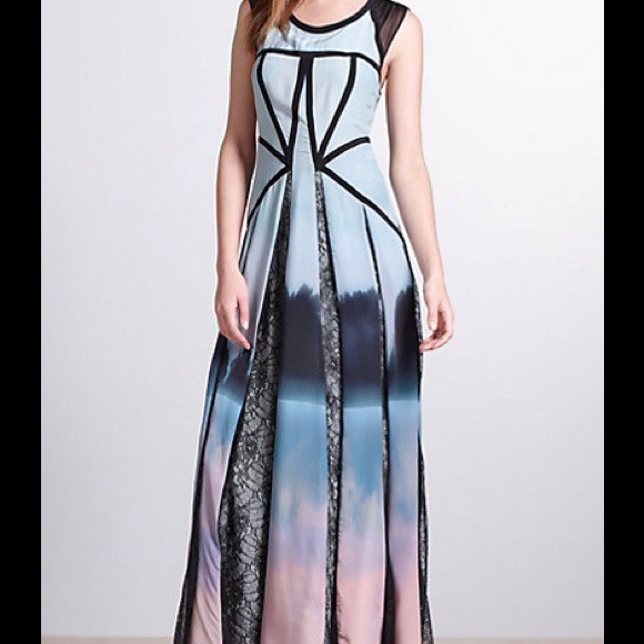 Host Pick! Anthropologie Hazy Woods Maxi Dress - Picture 4 of 4