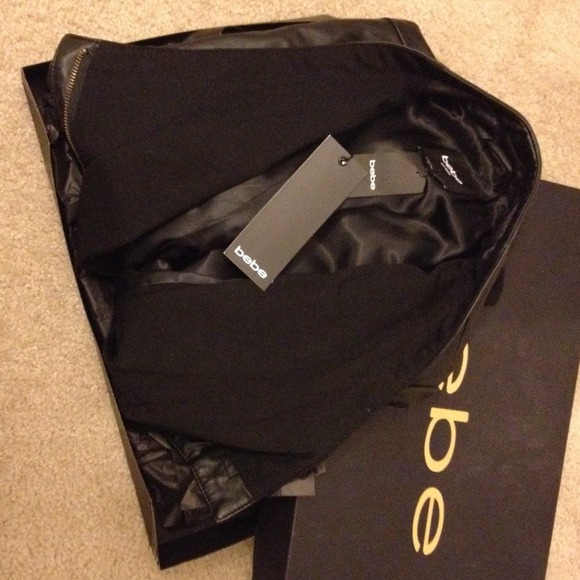 Asymmetrical LEATHERETTE Jacket - Picture 2 of 4