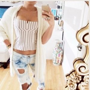 Bcbg Maxazria | rosebud corset top