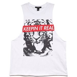 Keepin It Real muscle tee