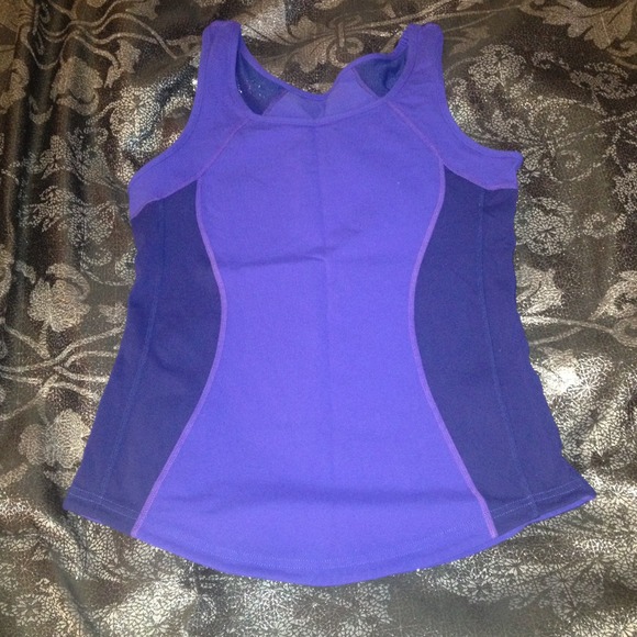 Lululemon purple/ indigo tank top