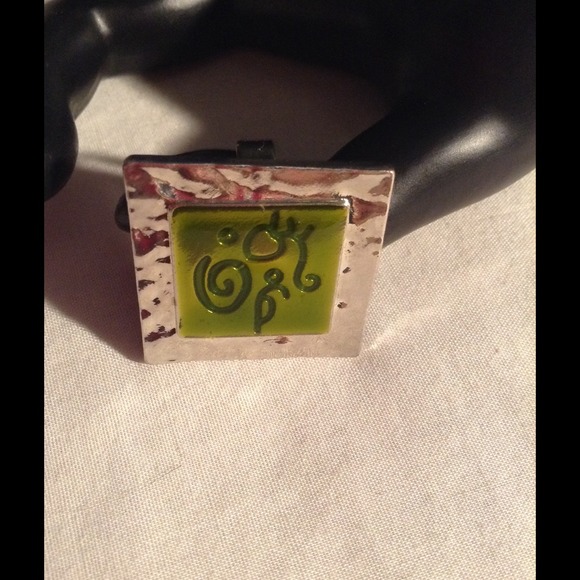 #NEW# Square statement ring - Picture 2 of 3