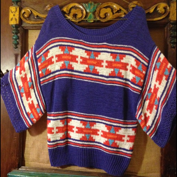 Aztec sweater!