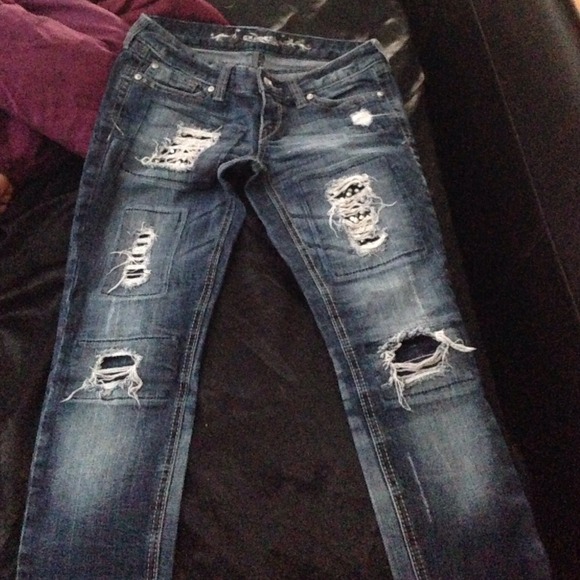 Denim blue express jeans