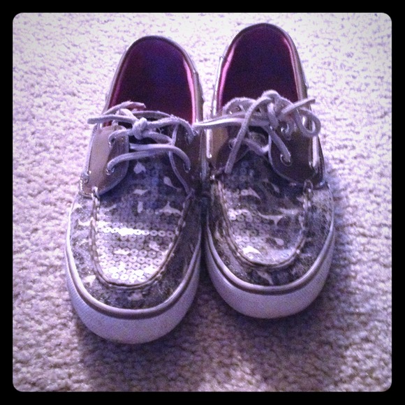 Leaped print Sperry top-sider