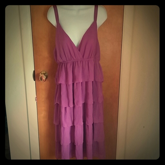 Purple dress