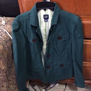 Green gap jacket/blazer.