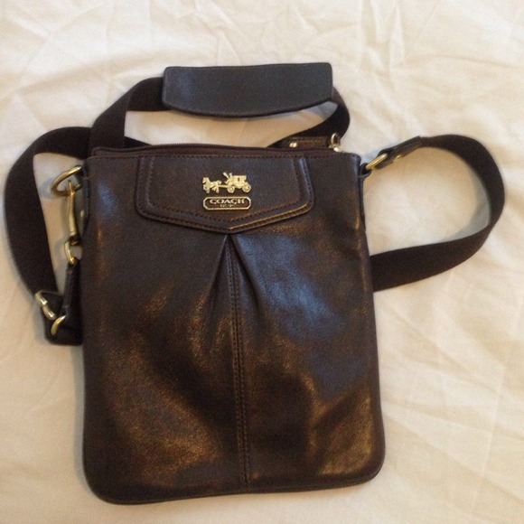 Dark brown Crossover purse