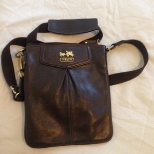 Dark brown Crossover purse