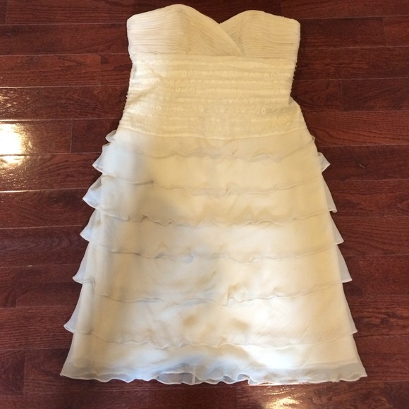 Ruffle Dress with sheer belt