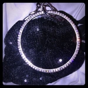 Rhinestone bracelet purse