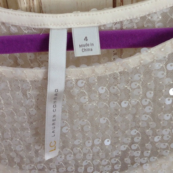 🎉HP 2/17 🎉Lauren Conrad sequin dress - Picture 3 of 4