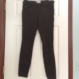 Greenish brown stretchy Abercrombie pants