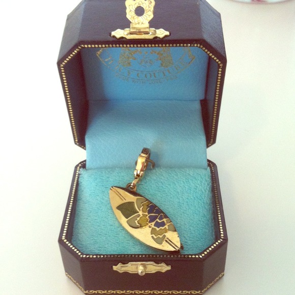 Juicy Couture surfboard charm