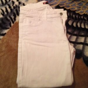 White jeans