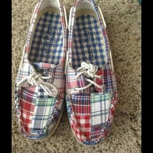 Sperry Plaid Topsiders