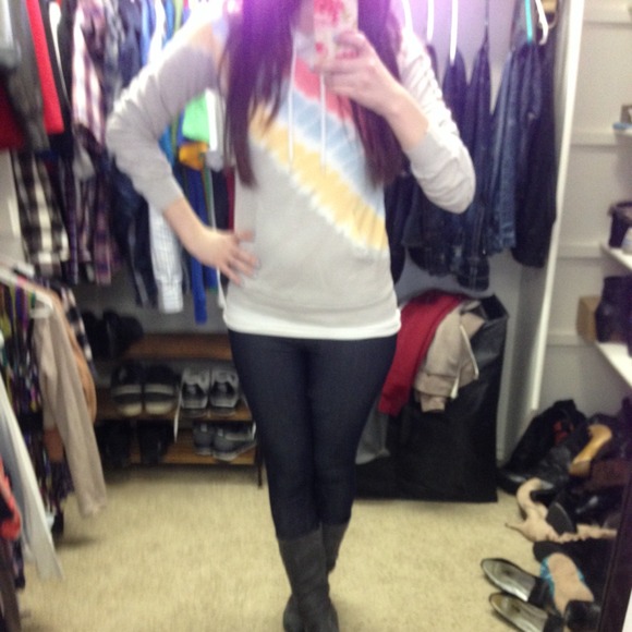 *bundled*American Apparel tie-dye hoodie!