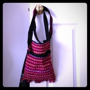 Boho cross body bag.