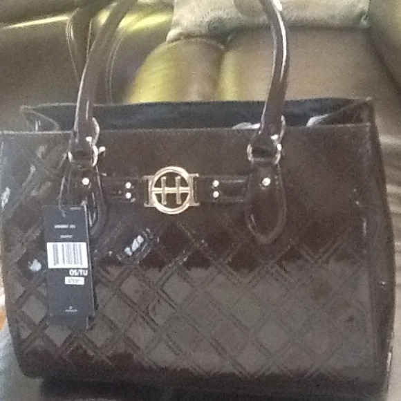 NWT*** Tommy Hilfiger brown leather purse