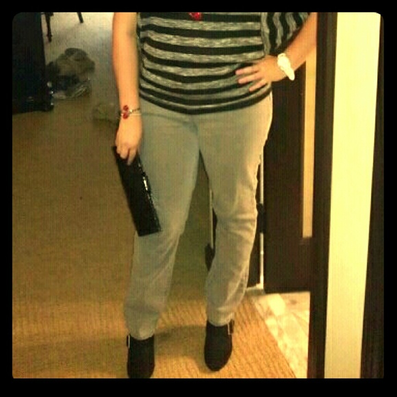 Gray skinny jeans - Picture 1 of 2