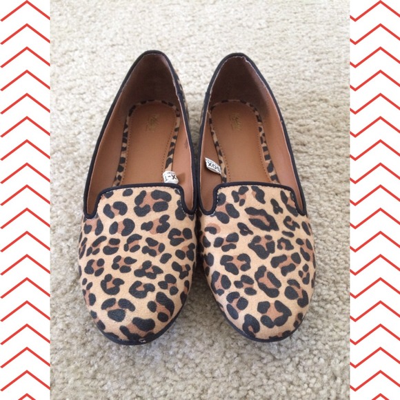 Shoes - Cheetah Print Loafers